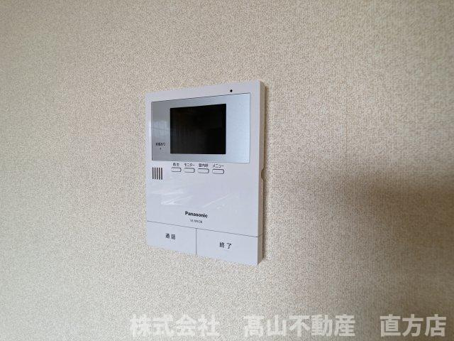 直方市大字感田のアパートのセキュリティ