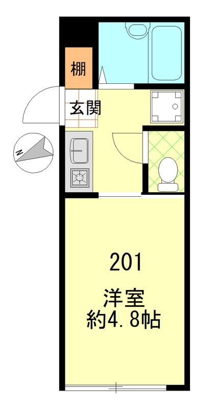 ミレアビターレ北千住の間取り