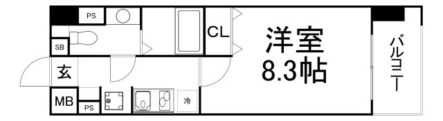【間取り】 | ビバーチェ鷺洲
