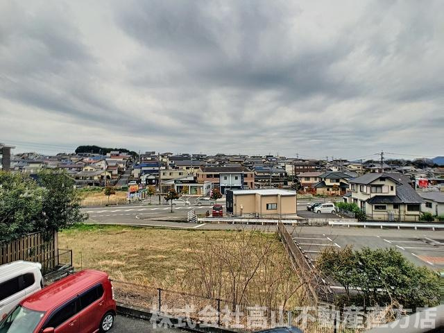 直方市大字感田のアパートの展望