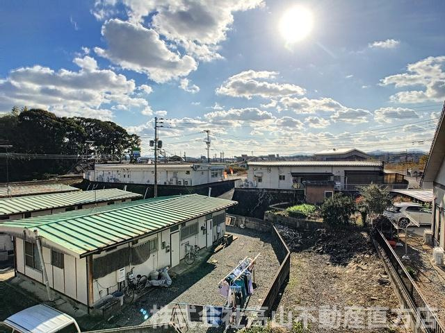 直方市大字感田のアパートの展望