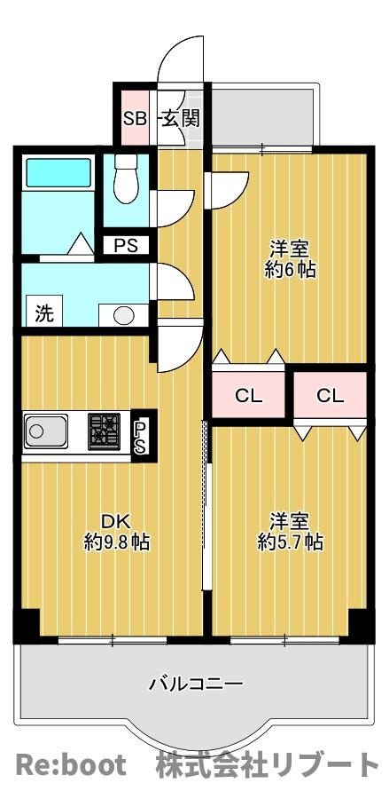 西船橋スクエアガーデンの間取り