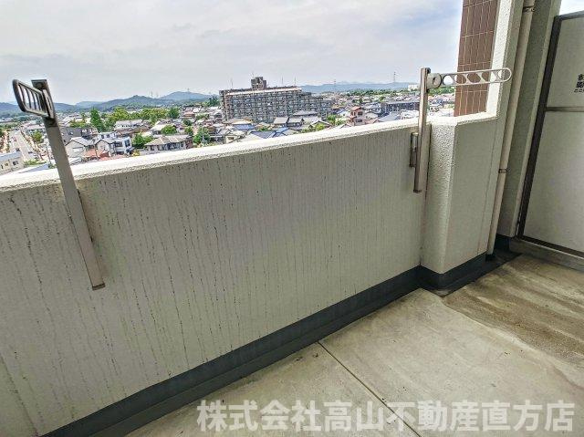 北九州市八幡西区木屋瀬２丁目の賃貸マンションのバルコニー