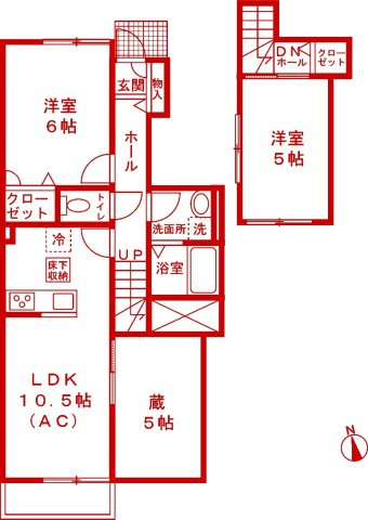 Casa feliceの間取り