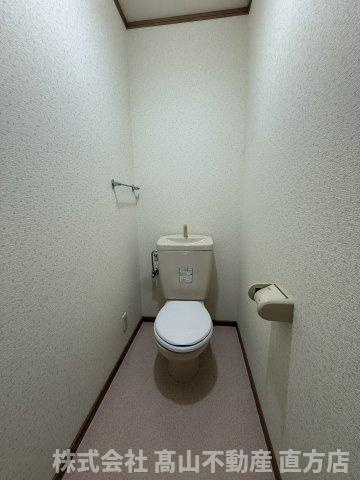 北九州市八幡西区木屋瀬４丁目のアパートのトイレ