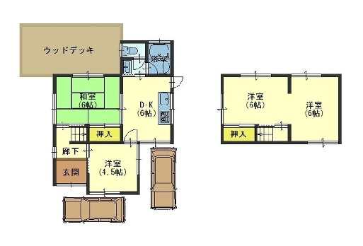 紀の川市貴志川町西山・中古戸建・116799の間取り
