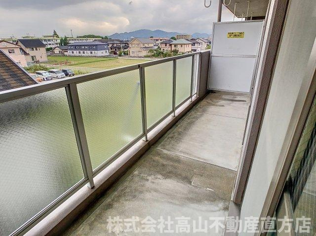 北九州市八幡西区木屋瀬東１丁目の賃貸マンションのバルコニー
