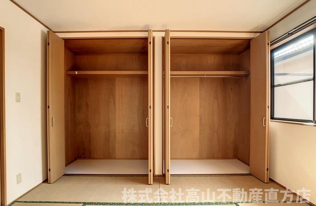 北九州市八幡西区木屋瀬５丁目のアパートの収納