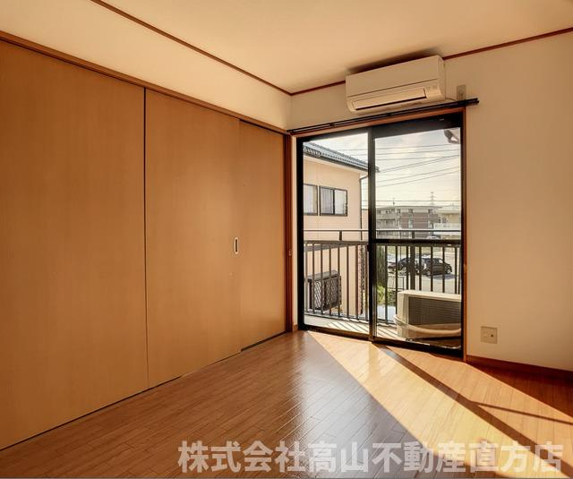 北九州市八幡西区木屋瀬５丁目のアパートの寝室