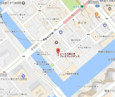 【地図】 | レックス勝どきプレミアレジデンス