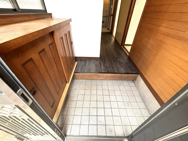 練馬北町戸建の玄関
