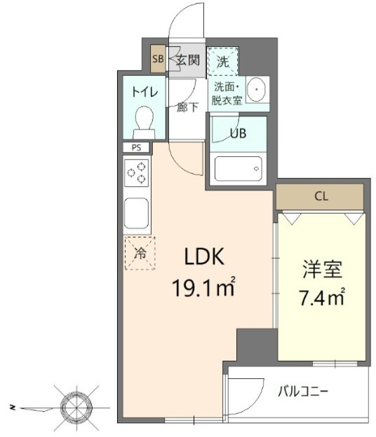 Vivace Kasaiの間取り