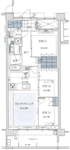 【間取り】 | グランドメゾン武蔵小杉の杜