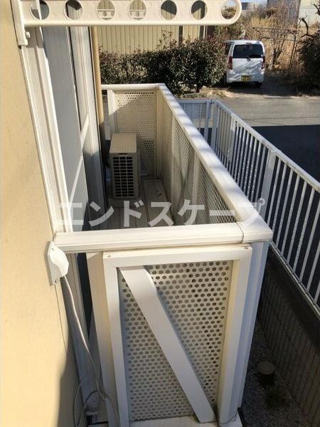 ディアコートAのバルコニー|高崎、前橋のお部屋探しはエンドスケープまで！お客様の理想お聞かせ下さい♪