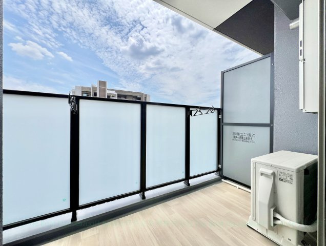 ディアレイシャス名古屋浄心Ⅱのバルコニー