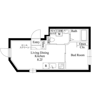 【間取り】 | ＣＡＳＡ　ＧＲＡＺＩＥ　西大島 | 間取りです。