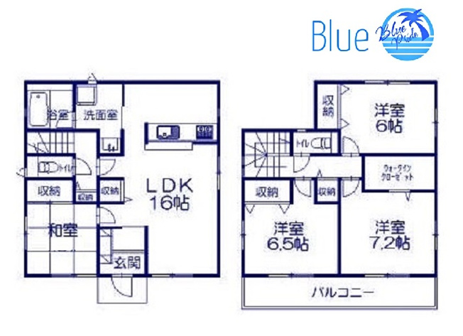【間取り】 | 菱沼2丁目貸家