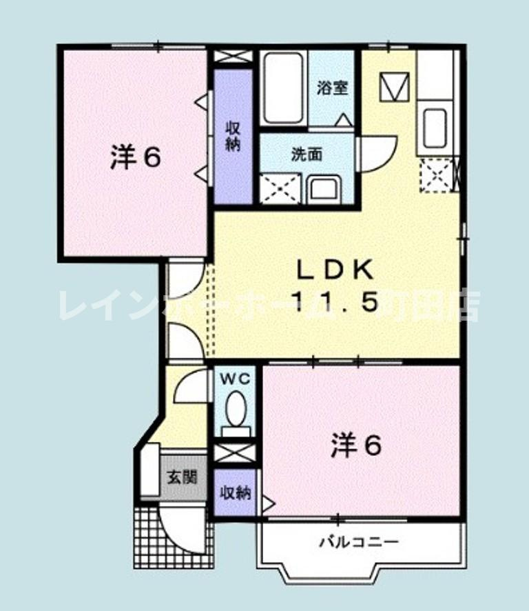 ア・ラ・モード※初期費用分割あと払いサービス利用可能物件の間取り