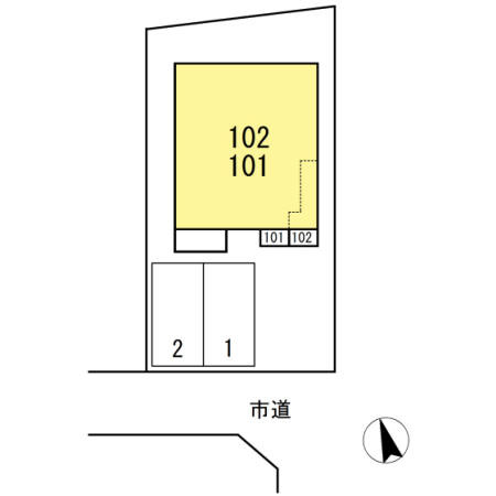 ラフィーネの区画図