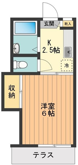 【間取り】 | ビューコート高尾