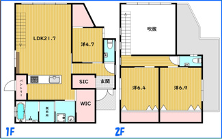 【間取り】 | 沖縄市美里新築戸建