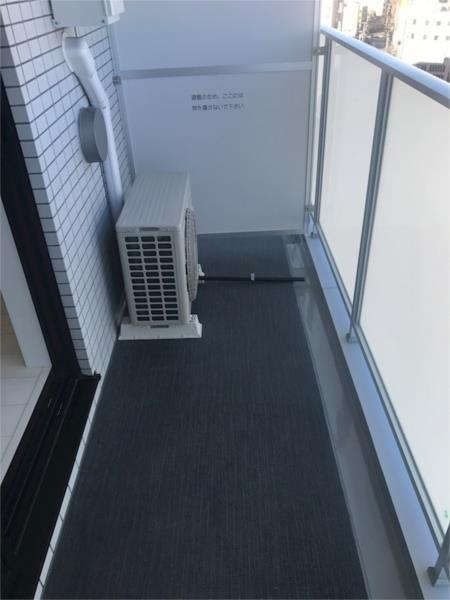 メイクスデザイン入谷Ⅱのバルコニー