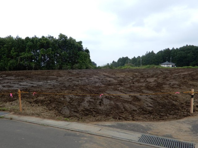 【外観】 | 土浦市白鳥町貸地 | 南西角地