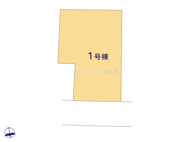 【区画図】 | 犬山市大字犬山字北志水29-1『仲介料無料』新築戸建て | 1号棟