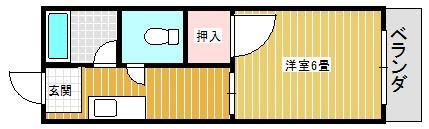 ヴィラ210の間取り
