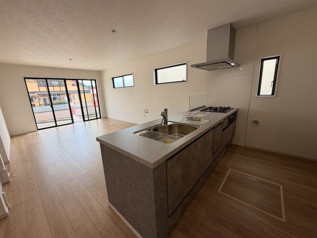 福岡市東区美和台２期　２号棟のキッチン