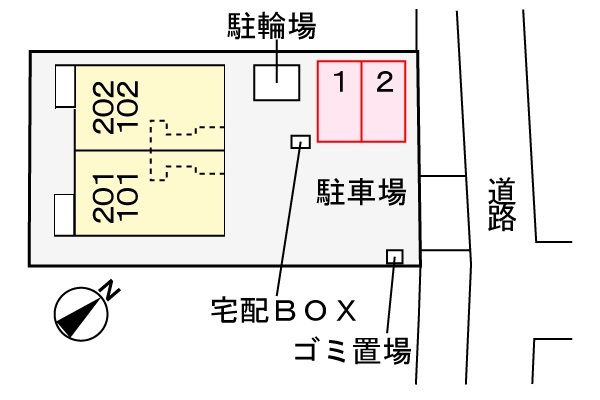 Ｓｏｒａ　Ｊｉｎｄａｉｊｉの駐車場