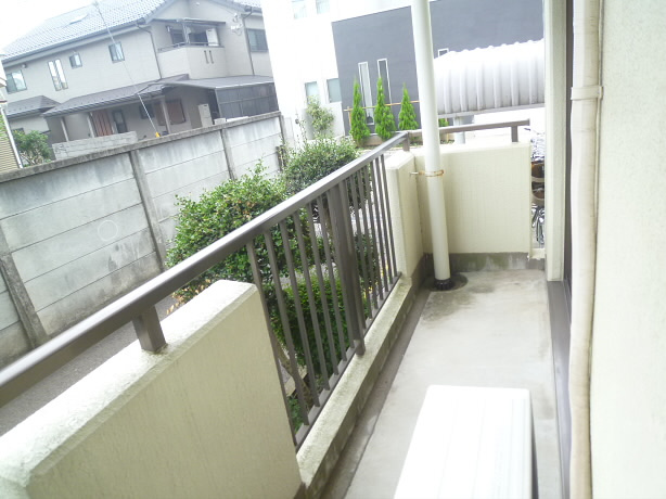 高ひろハイツのバルコニー