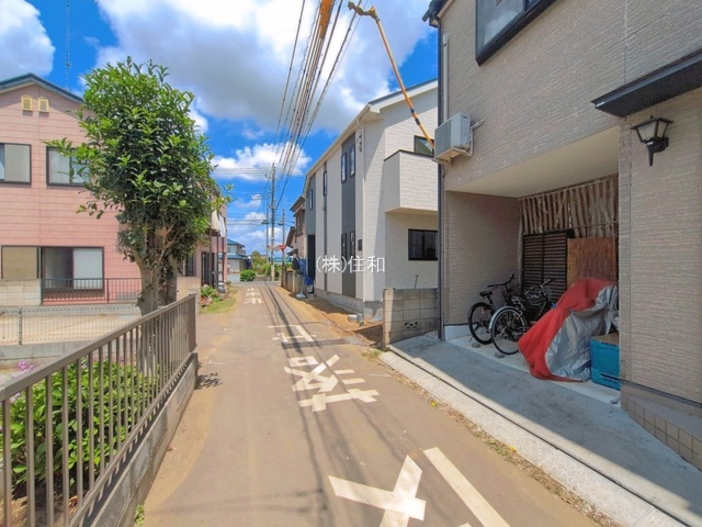 【新築分譲住宅】川越市藤間992番の前面道路含む現地写真