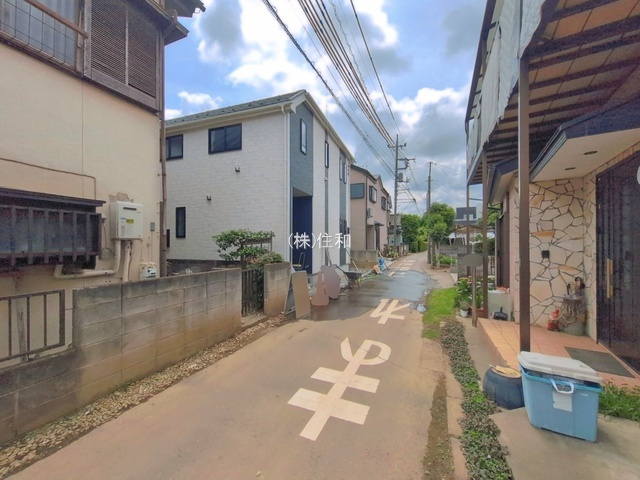 【新築分譲住宅】川越市藤間992番の前面道路含む現地写真