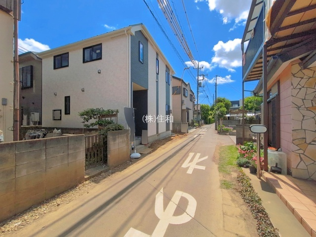 【新築分譲住宅】川越市藤間992番の前面道路含む現地写真