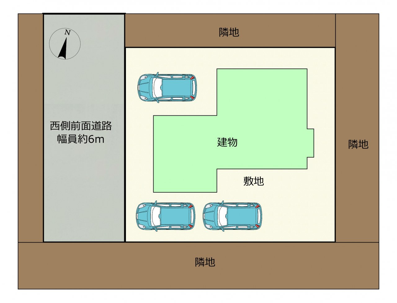 リフォーム済中古戸建　安八郡神戸町大字加納　昭和61年築の区画図