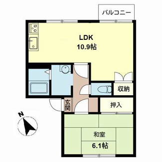 【間取り】 | KOSHINハイツ