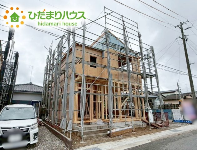 いわき市好間町上好間第4　新築戸建　2号棟の外観|近隣に商業施設多数あり(^^)/