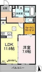 クレアの間取り