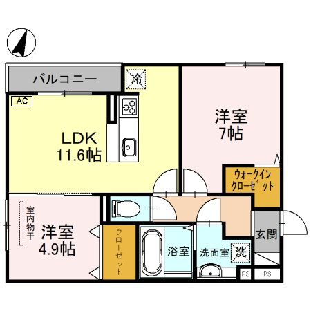 【間取り】 | グレイスコート本山中町