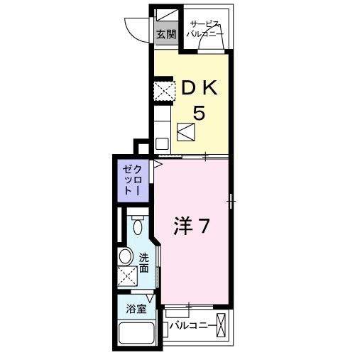 八王子市長沼町のアパート