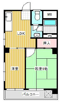 ブルク石本の間取り