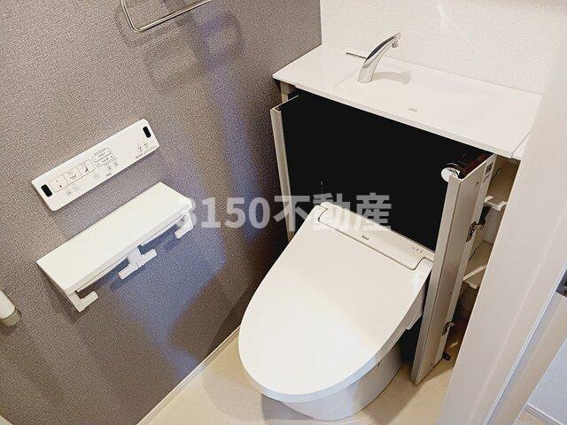 キャトル　セゾンⅠのトイレ|清潔感のあるトイレです