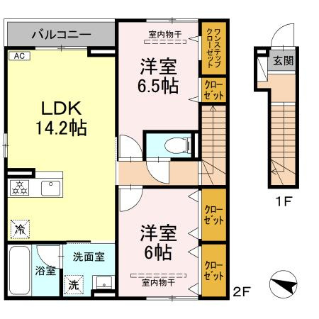 ヒルサイドテラスの間取り