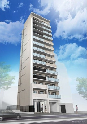 【外観】 | S-RESIDENCE植田asolea | 外観パース