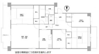 【間取り】 | ベル・パークシティB棟