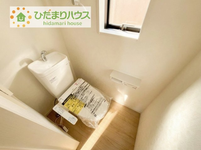 【トイレ】 | 土浦市神立東第5　新築戸建　2号棟 | トイレは1F、2F共に完備！取り合いになることがありませんね(^^)/