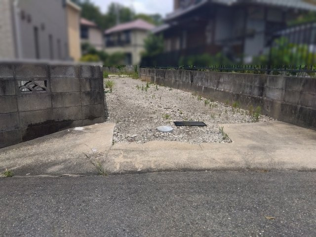 五月丘1丁目　建築条件無し土地の外観