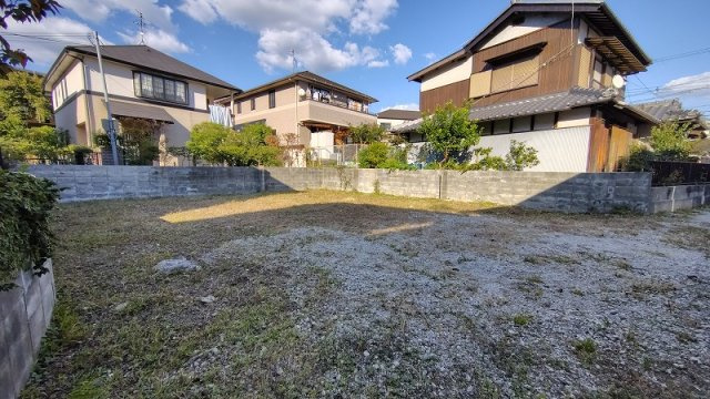 五月丘1丁目　建築条件無し土地の外観