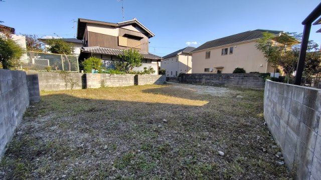 五月丘1丁目　建築条件無し土地の外観